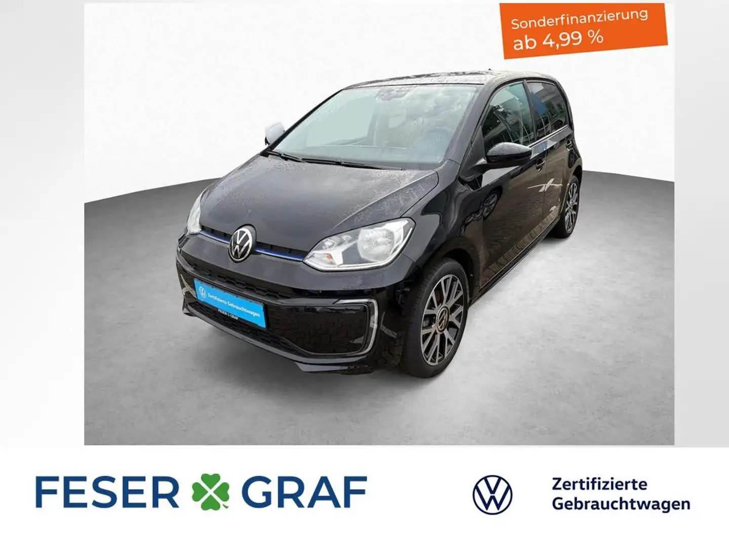 Volkswagen up! e-UP! Style Plus KAMERA LED SITZHEIZ GRA Zwart - 1