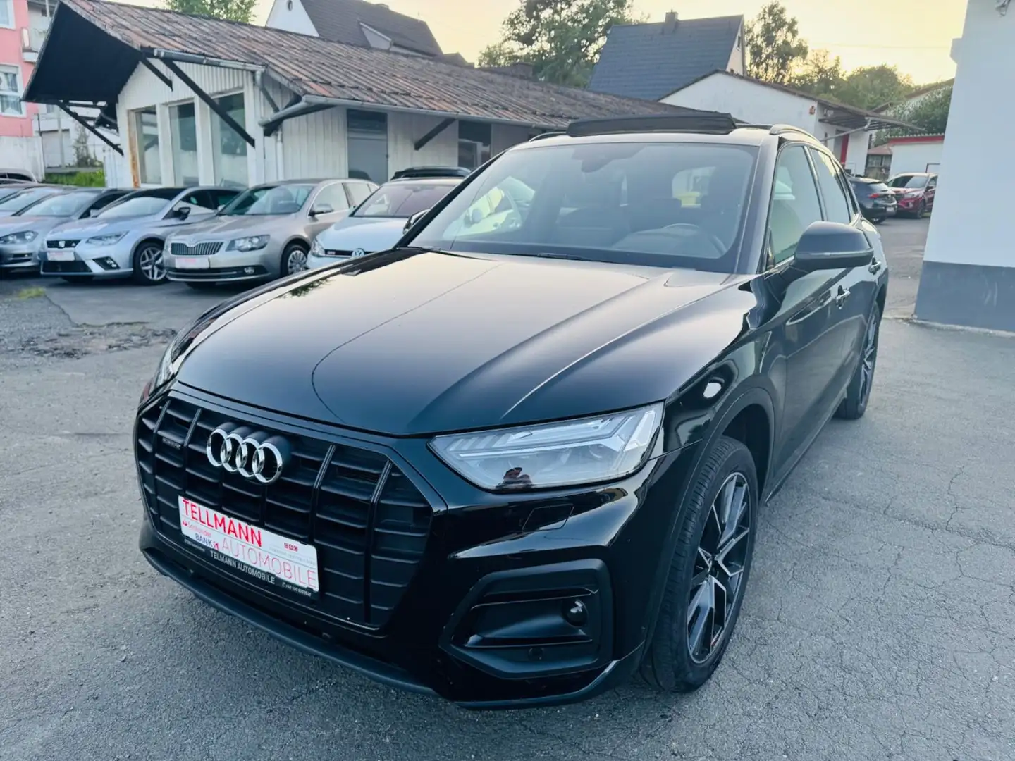 Audi Q5 50 TFSI e quattro advanced/AHK/Schiebedach Zwart - 1
