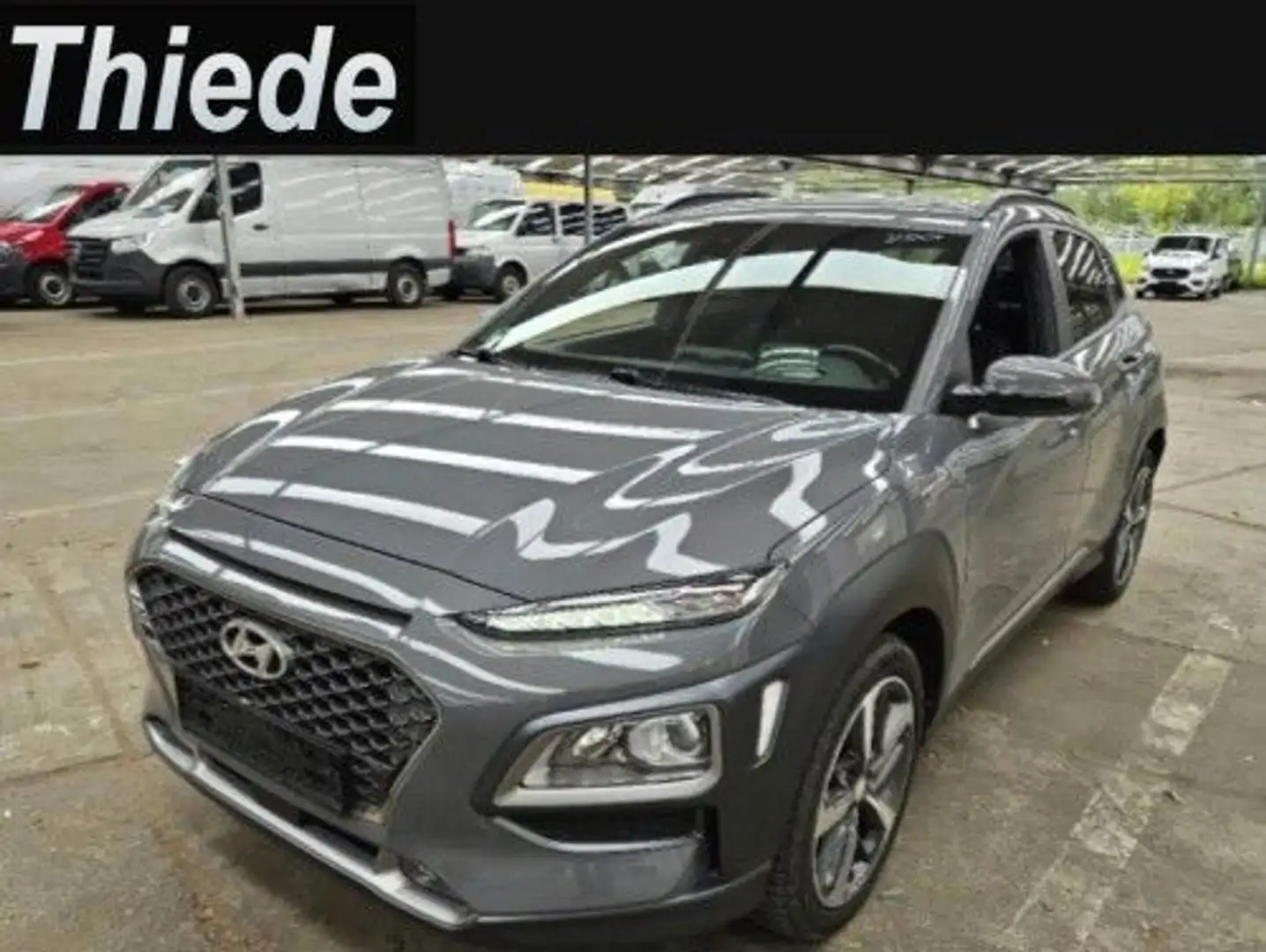 Hyundai KONA 1.6 CRDI STYLE DCT NAVI/LED/KAMERA/SPORT/SH Szary - 1