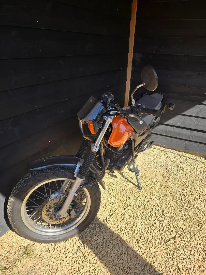 Yamaha TW 125 Portocaliu - 1