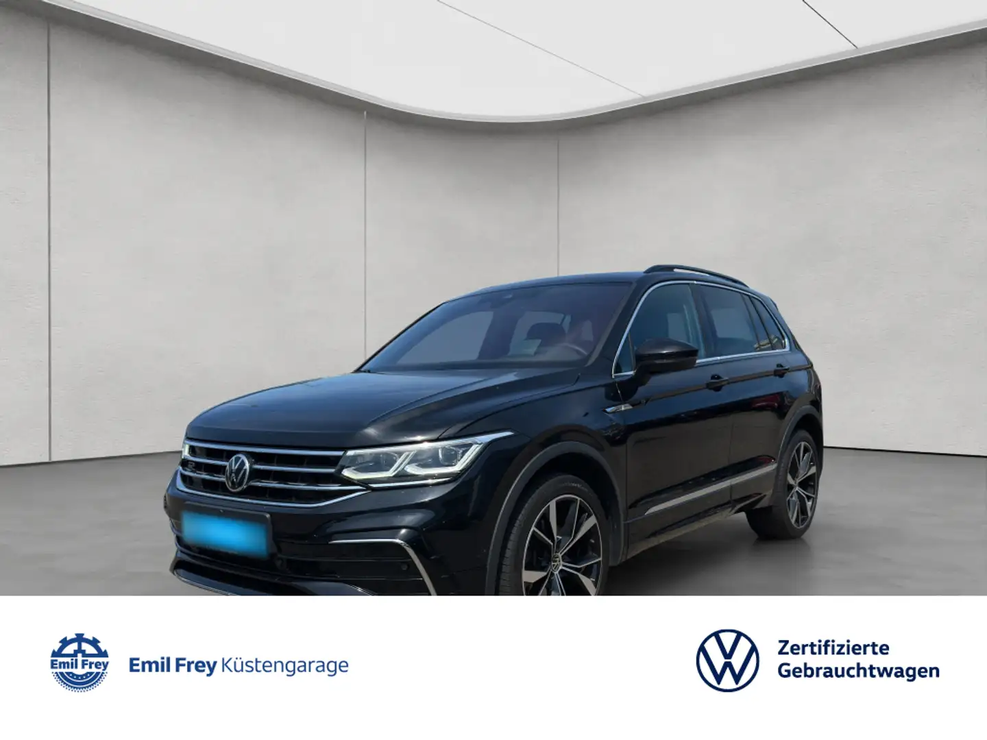 Volkswagen Tiguan 2.0 TDI SCR 4MOTION DSG R-Line AHK Harman Schwarz - 1
