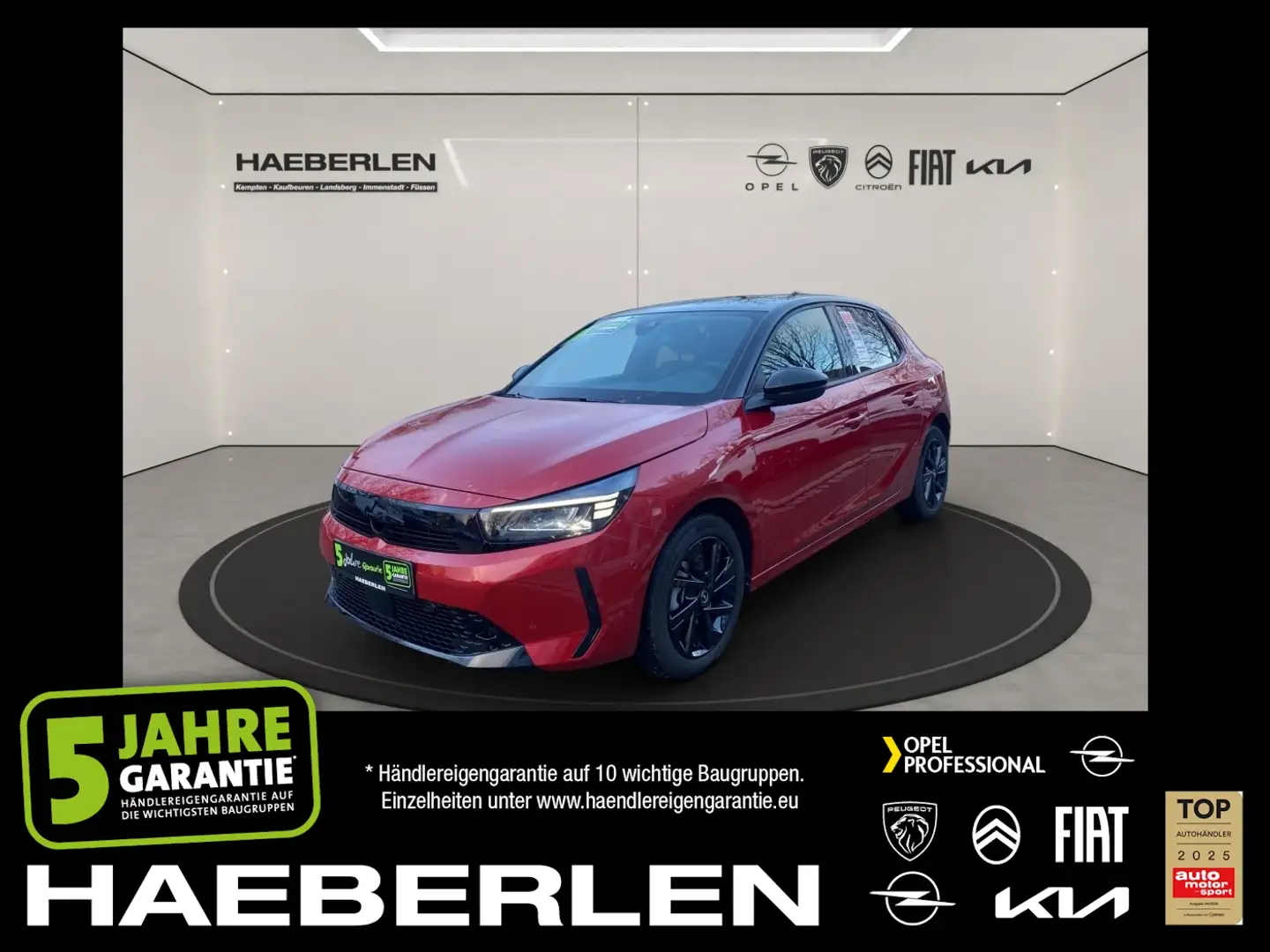 Opel Corsa 1.2 Turbo MHEV GS NAVI*MatrixLED*ACC Rot - 1