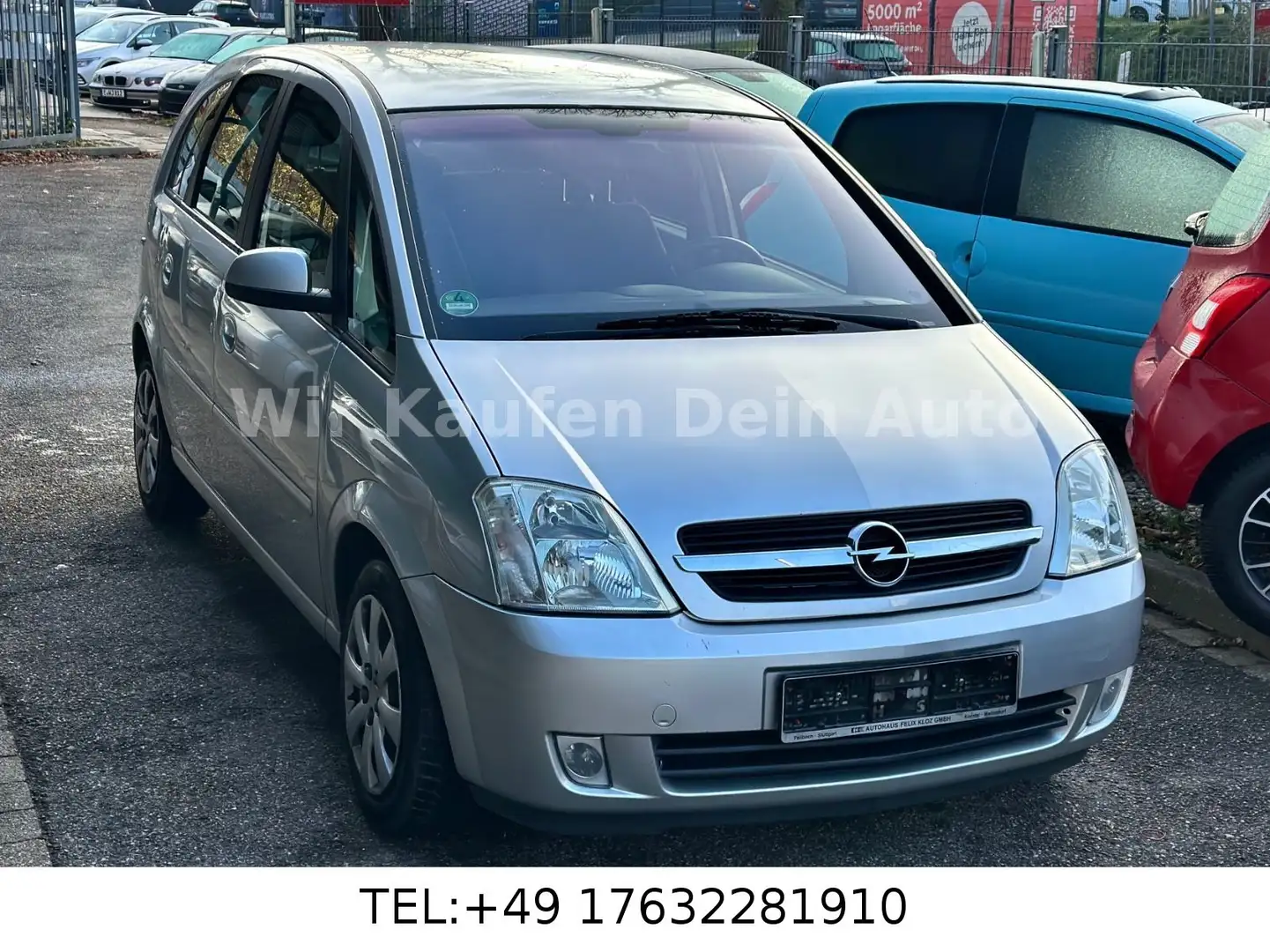 Opel Meriva Cosmo 1.HAND*AUTOMATIK*TÜV NEU*AHK*PDC Silber - 1
