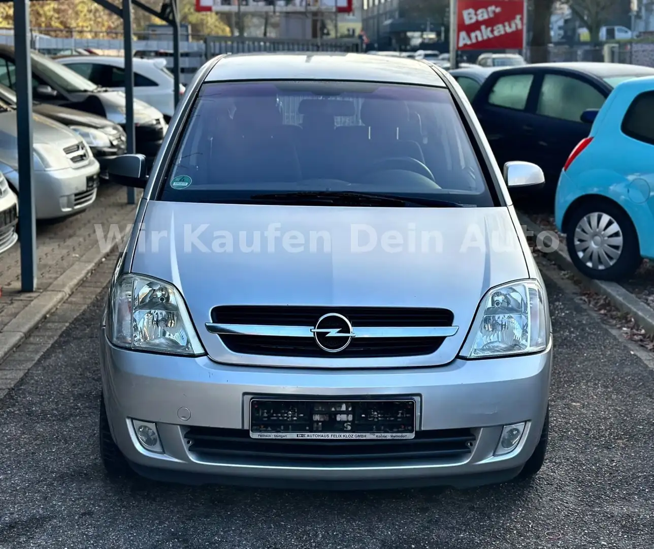 Opel Meriva Cosmo 1.HAND*AUTOMATIK*TÜV NEU*AHK*PDC Silber - 2