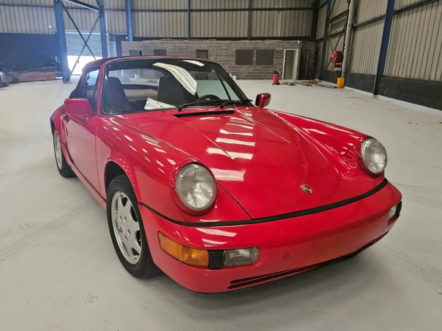 Porsche 911 CARRERA 2 - Type 964 [ 1990 ] Cabriolet Rood - 1
