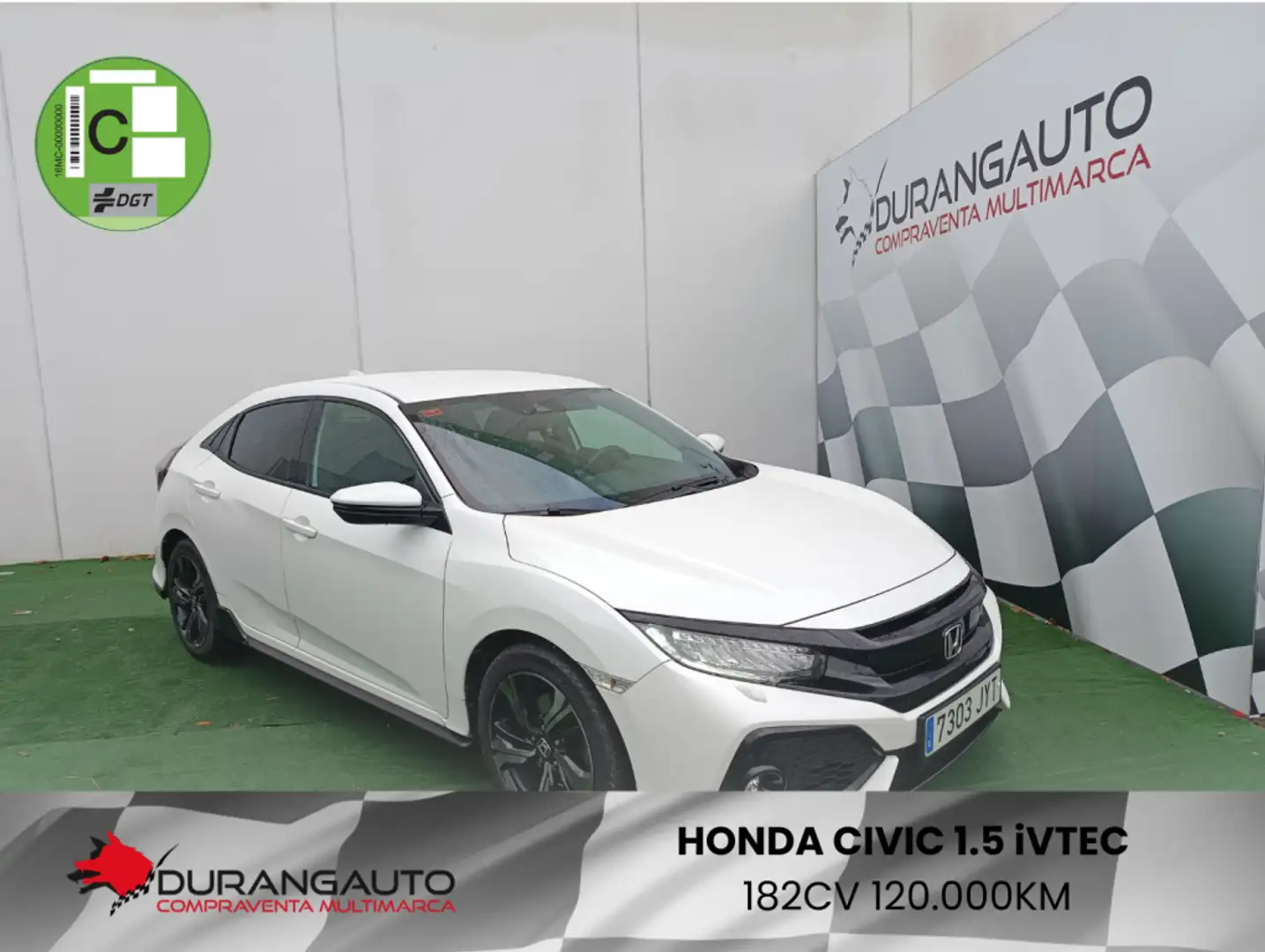Honda Civic 1.5 VTEC Turbo Sport Blanco - 1