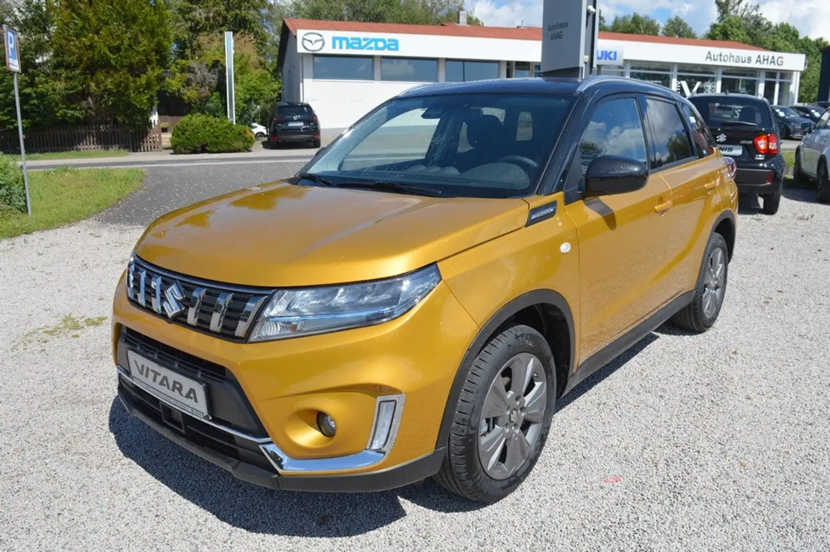 Suzuki Vitara 1.4 Hybrid Allgrip Comfort *ACC+LED+AHK+CAM* Arancione - 2