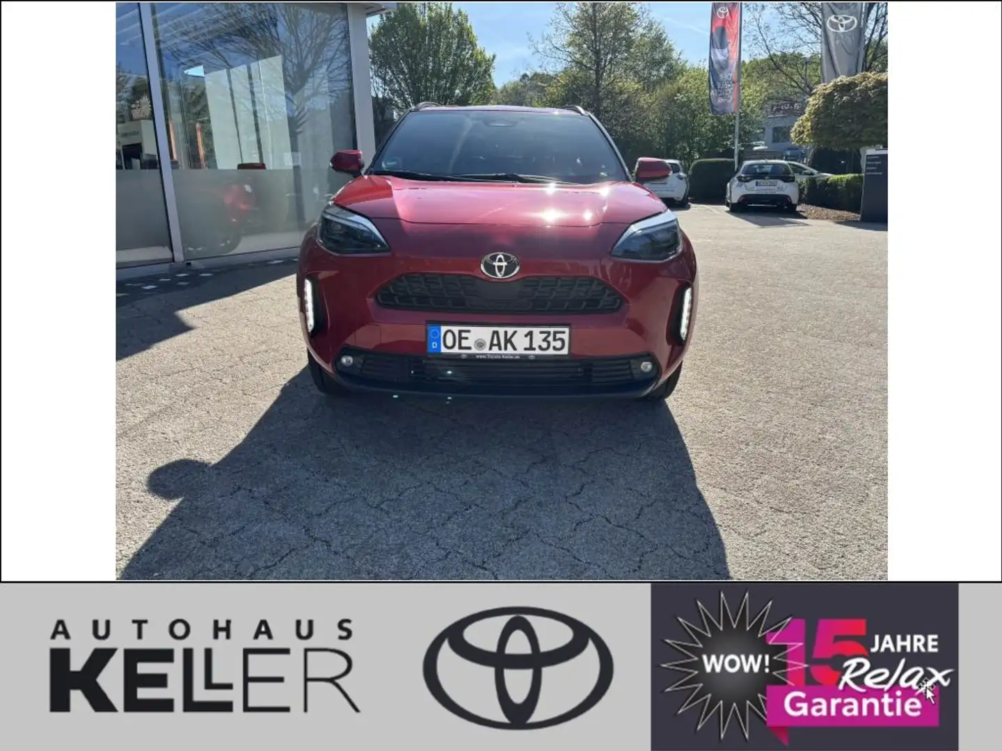 Toyota Yaris Cross Hybrid 130 1.5 VVT-i Teamplayer Rot - 2