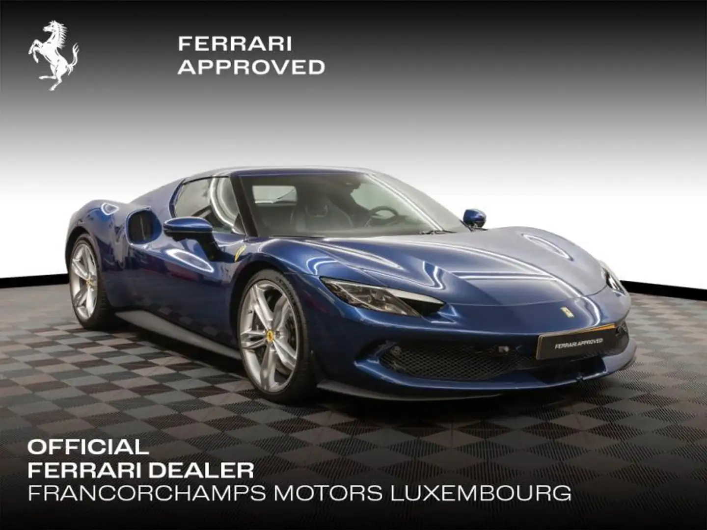 Ferrari 296 GTB coupé Blau - 1
