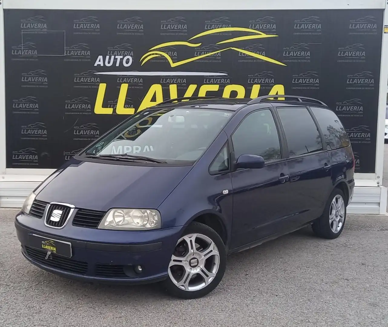 SEAT Alhambra 1.9 TDI 130CV SPORT Bleu - 1