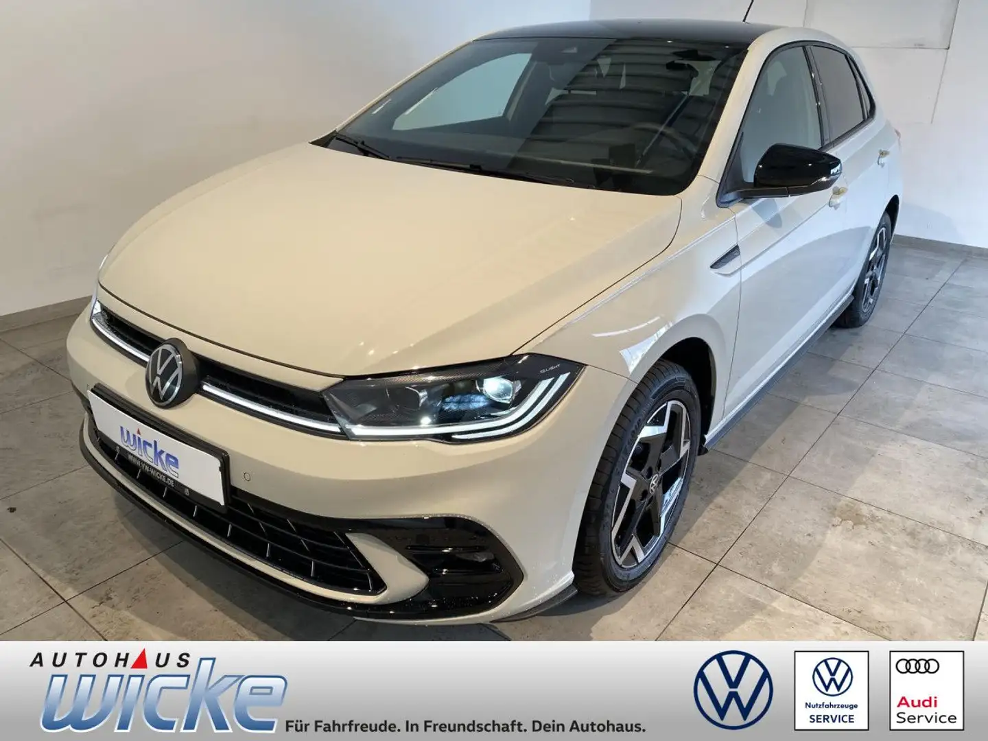 Volkswagen Polo 1.0 TSI R-Line KLIMA REAR VIEW DIGITAL COCKPI Grijs - 1