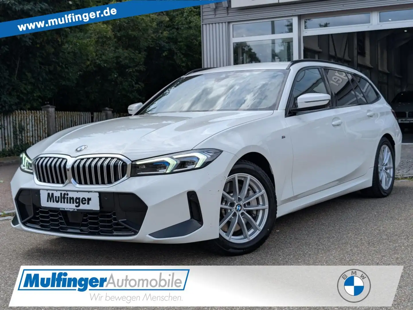 BMW 330 i xDr. T .M Sport FACELIFT HUD ACC SuView.AHK Blanc - 1