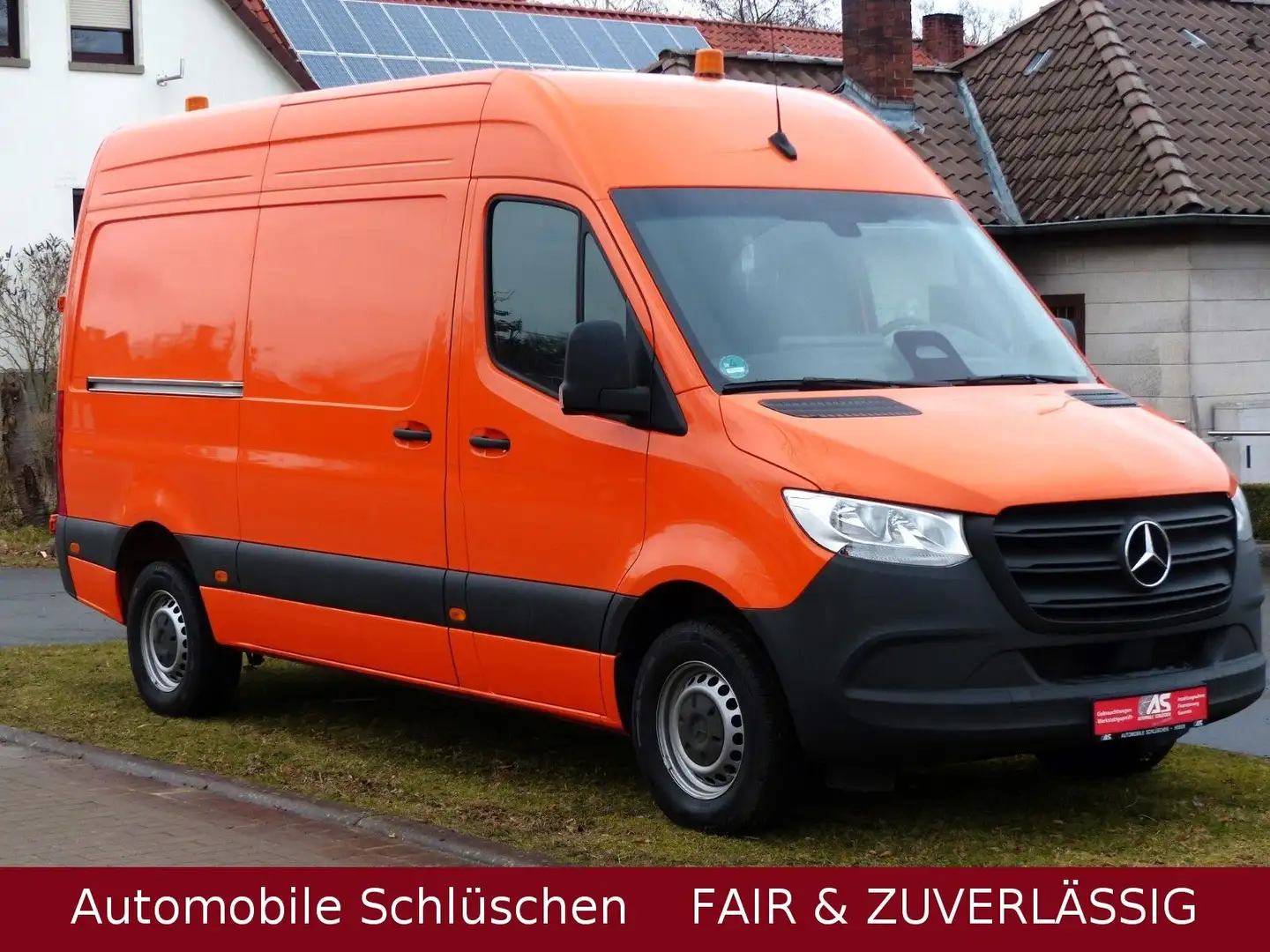 Mercedes-Benz Sprinter Klima Navi Sortimo Werkstatt Orange - 2