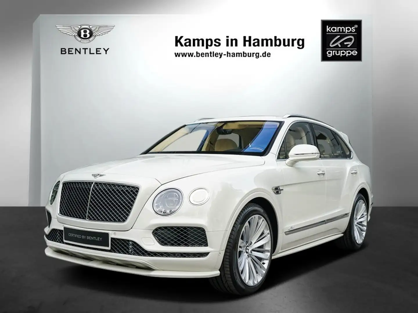 Bentley Bentayga Speed W12 Weiß - 1