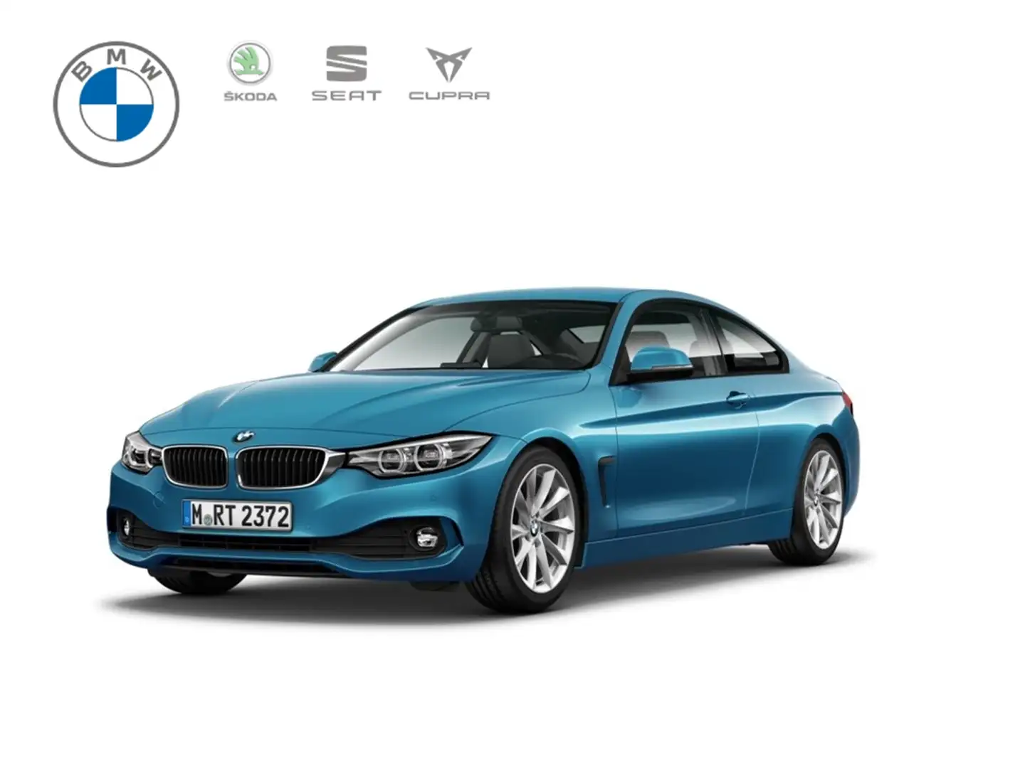BMW 420 i Coupe Advantage 6Gang SHZG+KLIMA+TEMPOMAT+NAVI+P Blau - 1