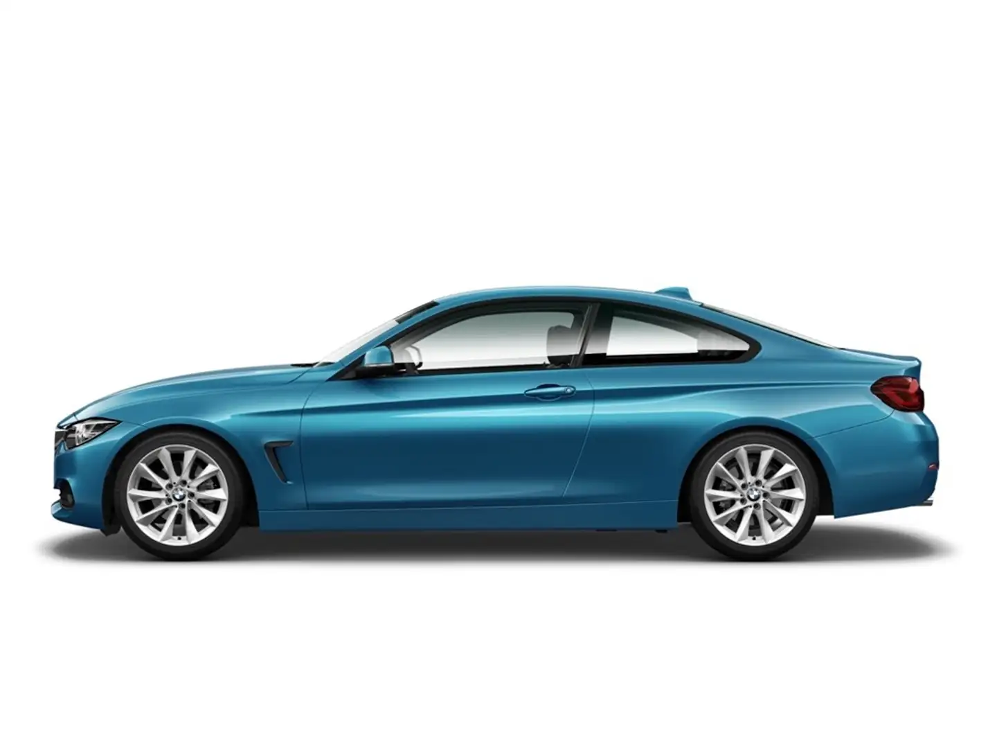 BMW 420 i Coupe Advantage 6Gang SHZG+KLIMA+TEMPOMAT+NAVI+P Blau - 2