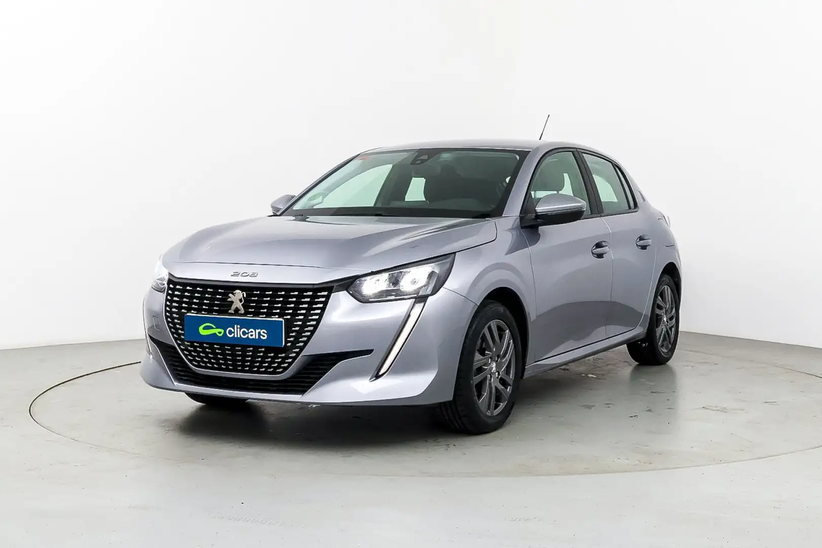 Peugeot 208 1.2 Puretech S&S Active Pack 75 Gris - 1