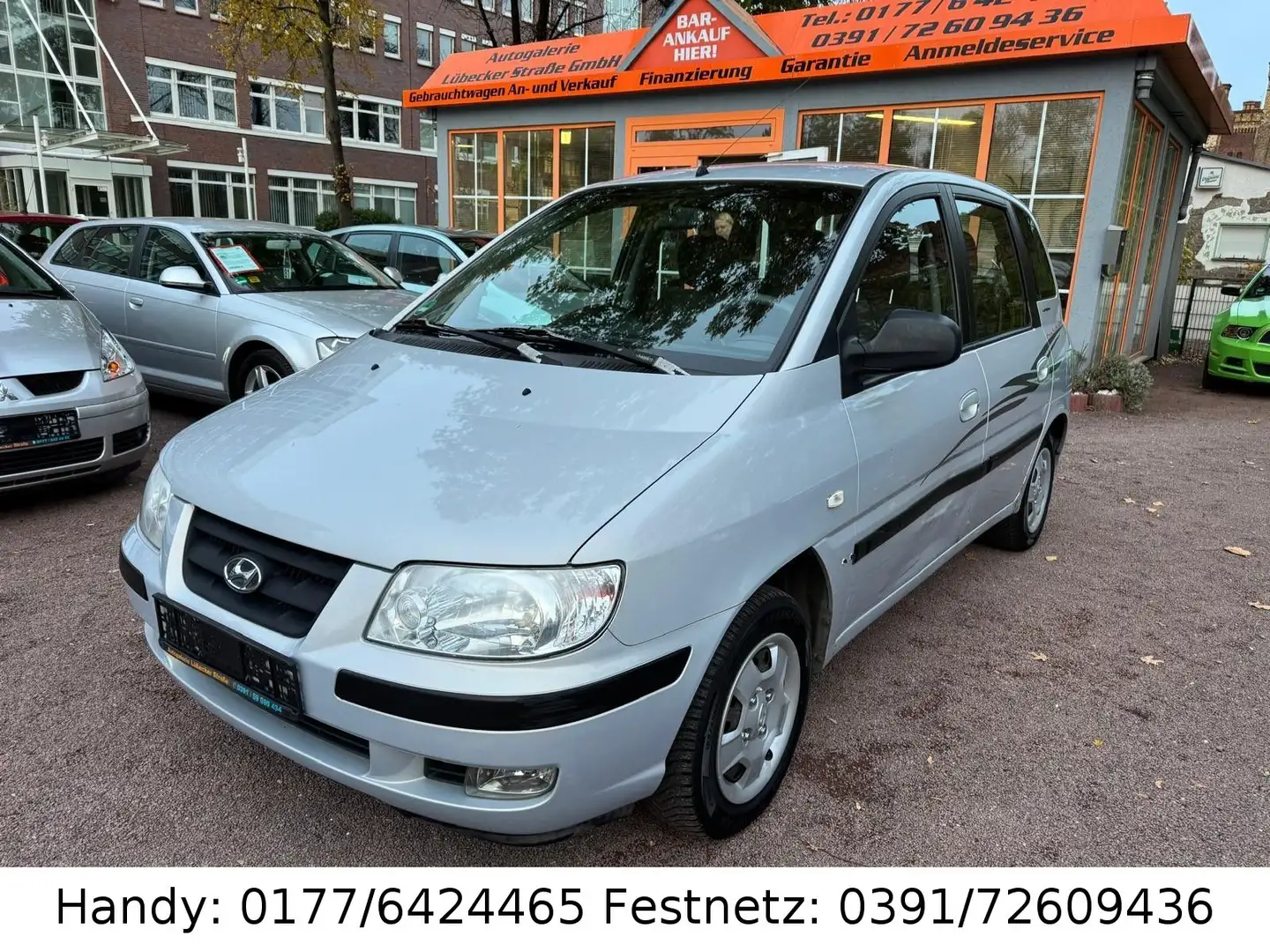 Hyundai Matrix 1.6 KLIMA/4xel.FH/ZENTRALE/AHK/ Gris - 1