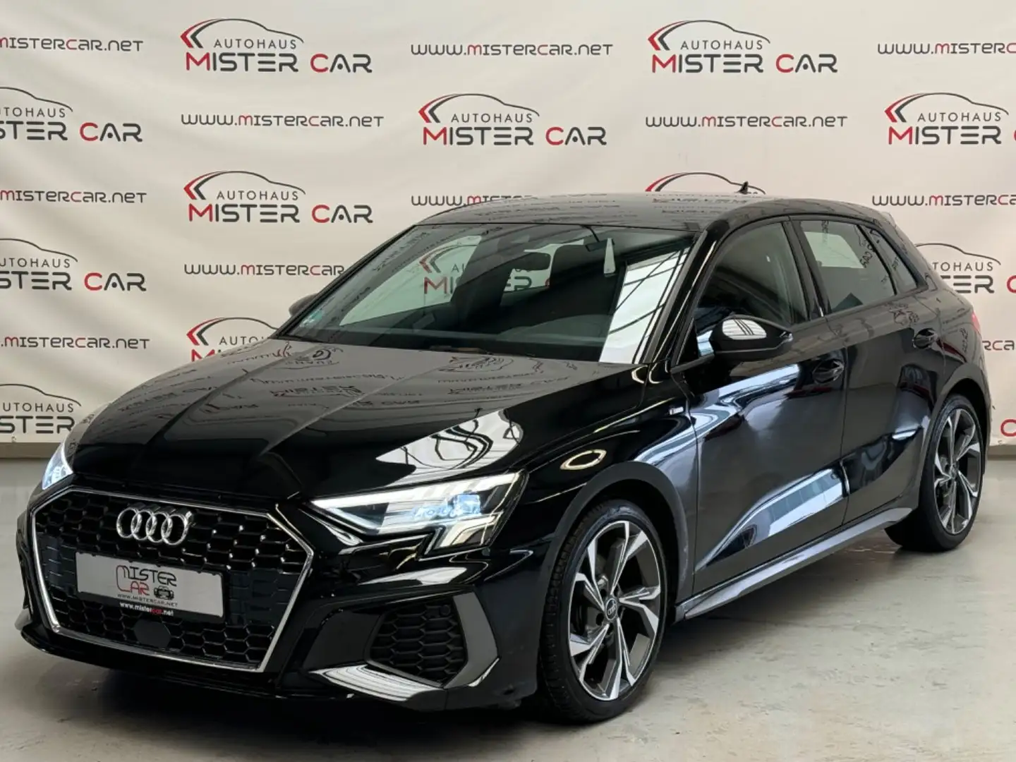 Audi A3 SB 35TDI S LINE VIRT/LED/KAM/SPUR/SPORTSITZE Schwarz - 1