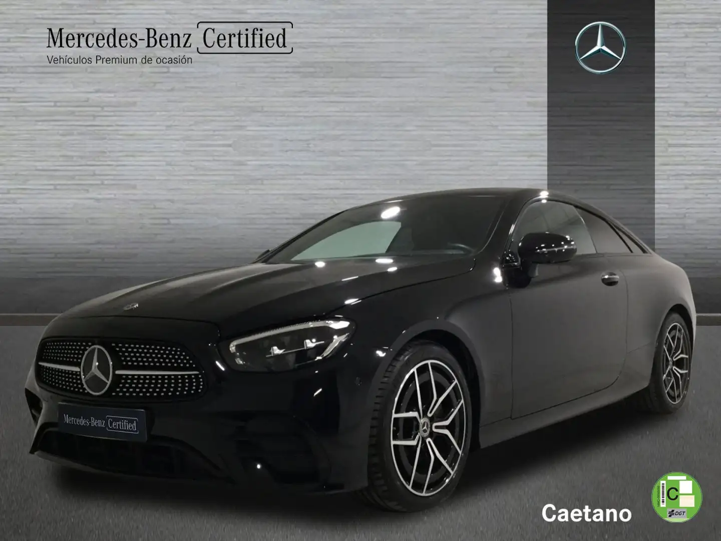 Mercedes-Benz E 220 Coupé d Negro - 1