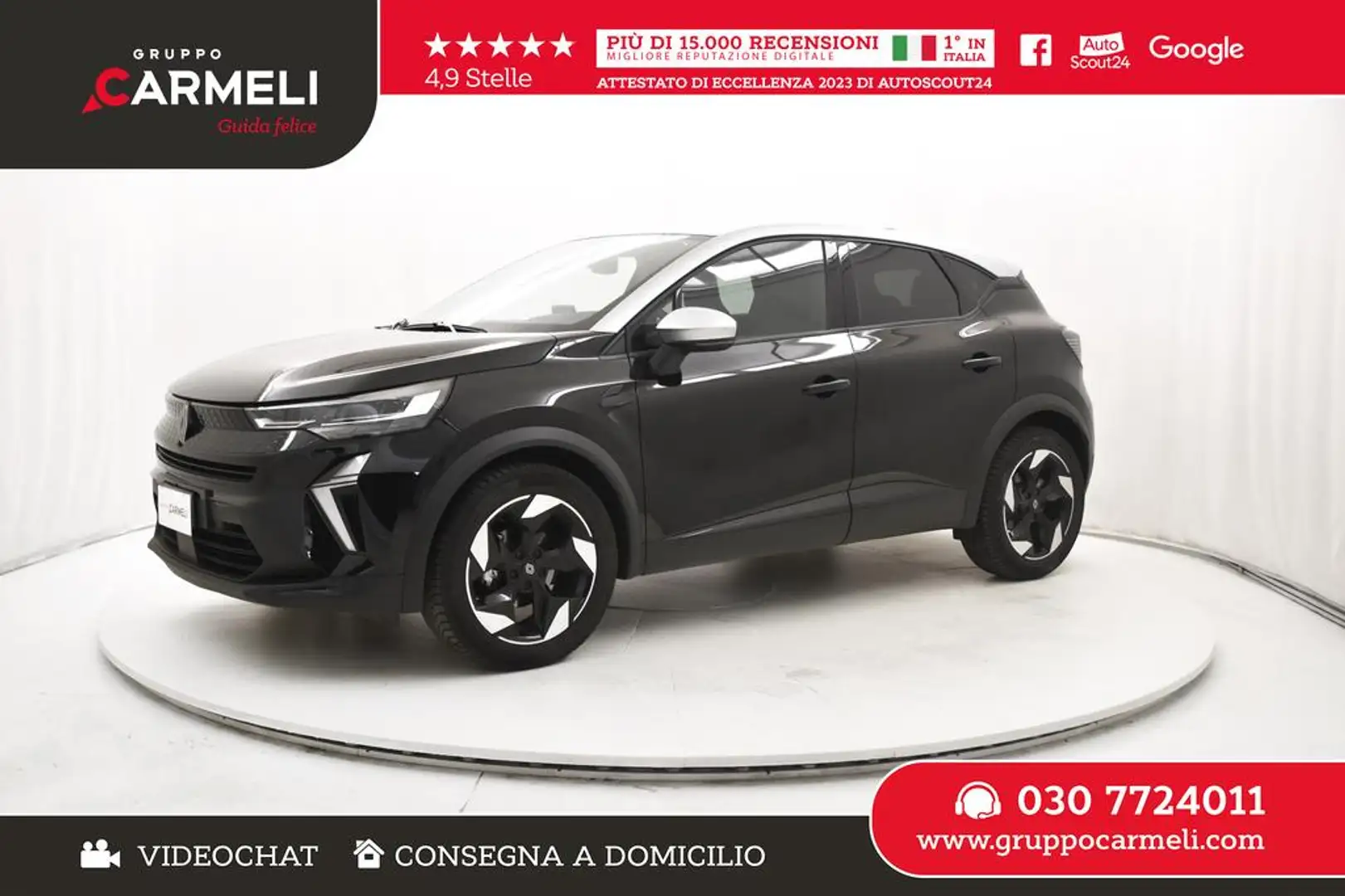 Renault Captur 1.0 tce Techno 90cv Noir - 1