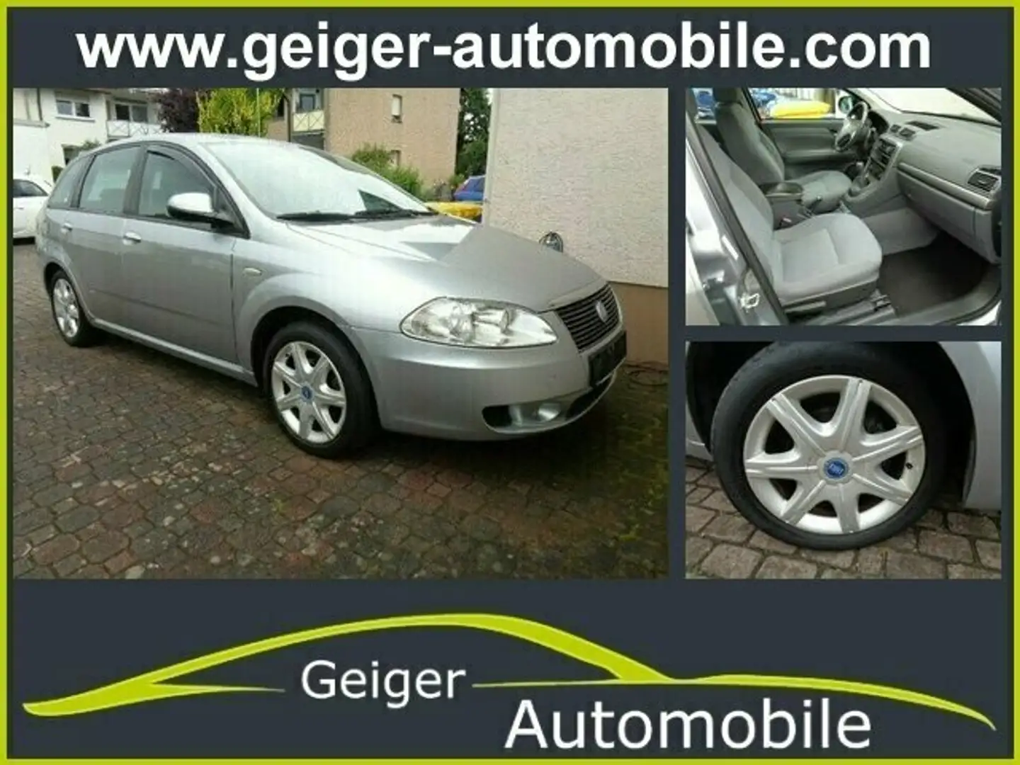 Fiat Croma 1.8 16V MPI Active Klima u AHK abnehmbar Stříbrná - 1