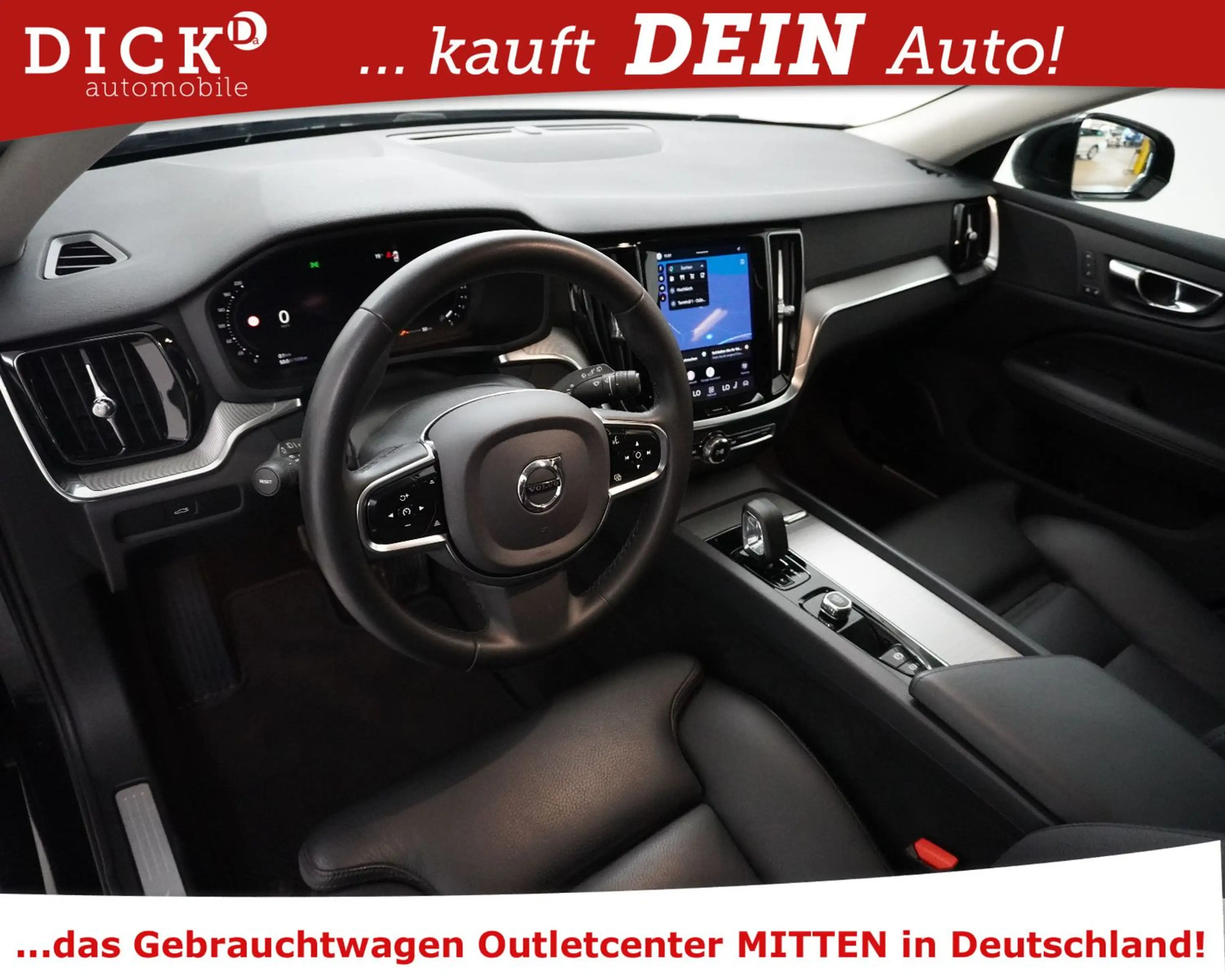 Volvo V60 B4 Plus Dark VOLL LEDER+MEMO+4X SHZ+KAM+19" — photo 10