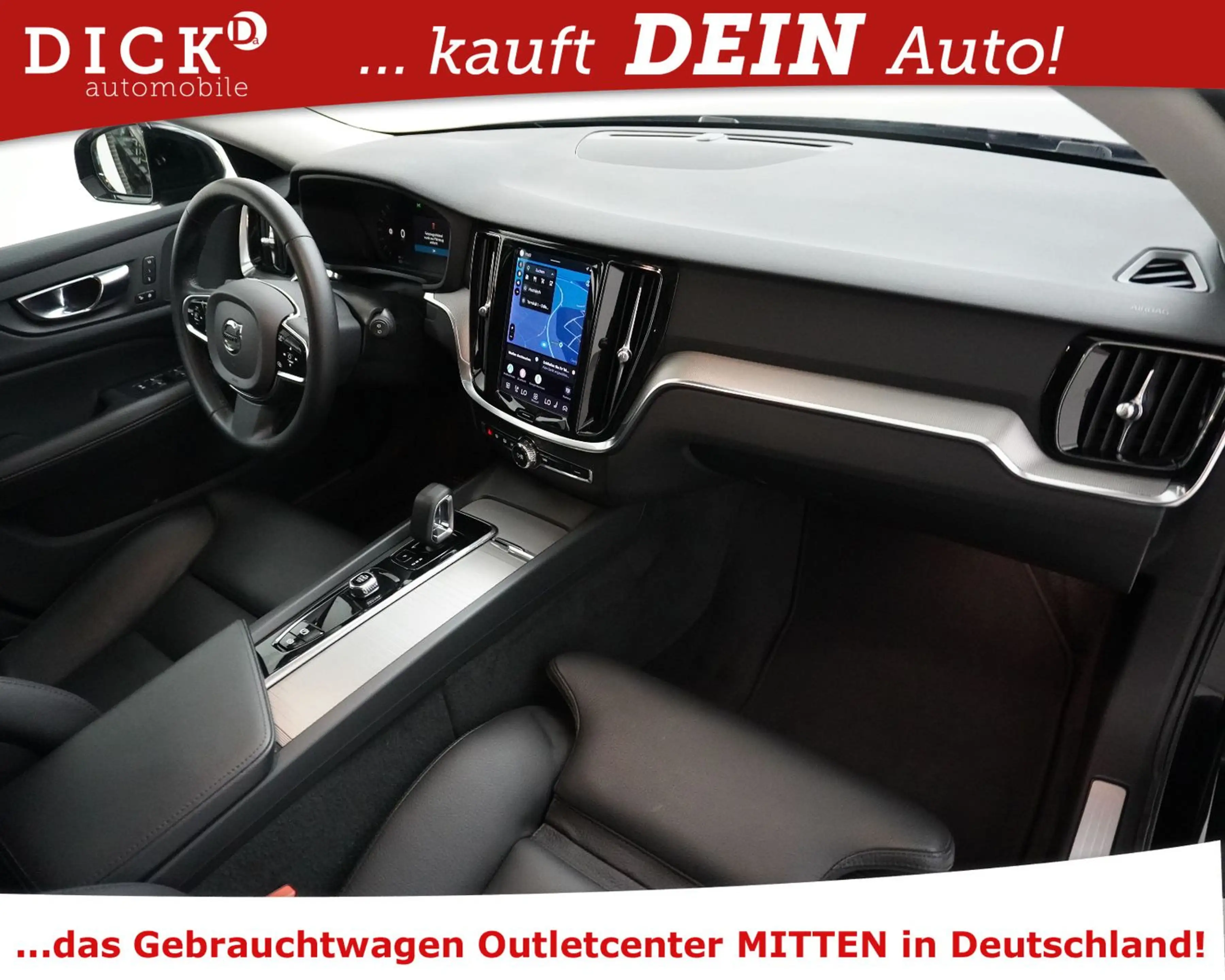 Volvo V60 B4 Plus Dark VOLL LEDER+MEMO+4X SHZ+KAM+19" — photo 12