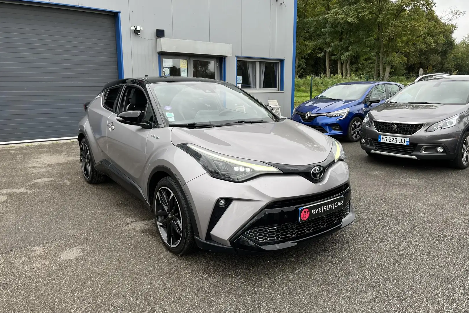 Toyota C-HR CHR 1.8 Hybrid 122H BVA e-CVT  GR-Sport GTIE 12 MOIS Grigio - 2