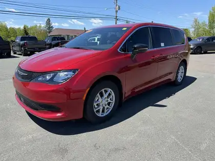 Red 2026 Chrysler Grand Caravan SXT FWD Minivan 9-Speed Automatic