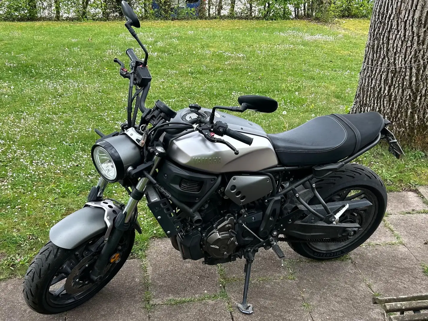 Yamaha XSR 700 Silber - 1