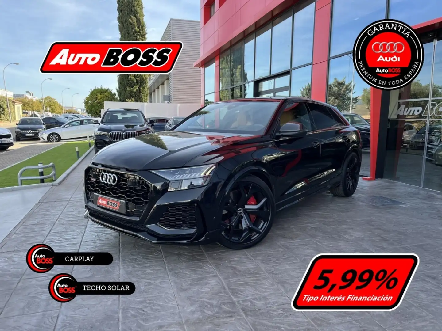 Audi RS Q8 RSQ8 quattro tiptronic 441kW Negro - 1