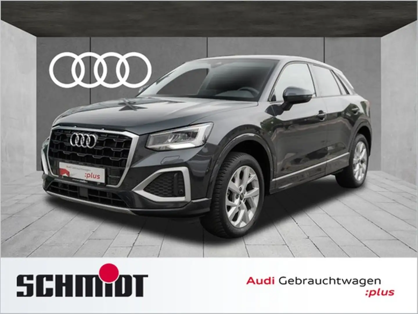 Audi Q2 35 TFSI Advanced S line LM17 Navi+ ACC GJR Kamera Grau - 1