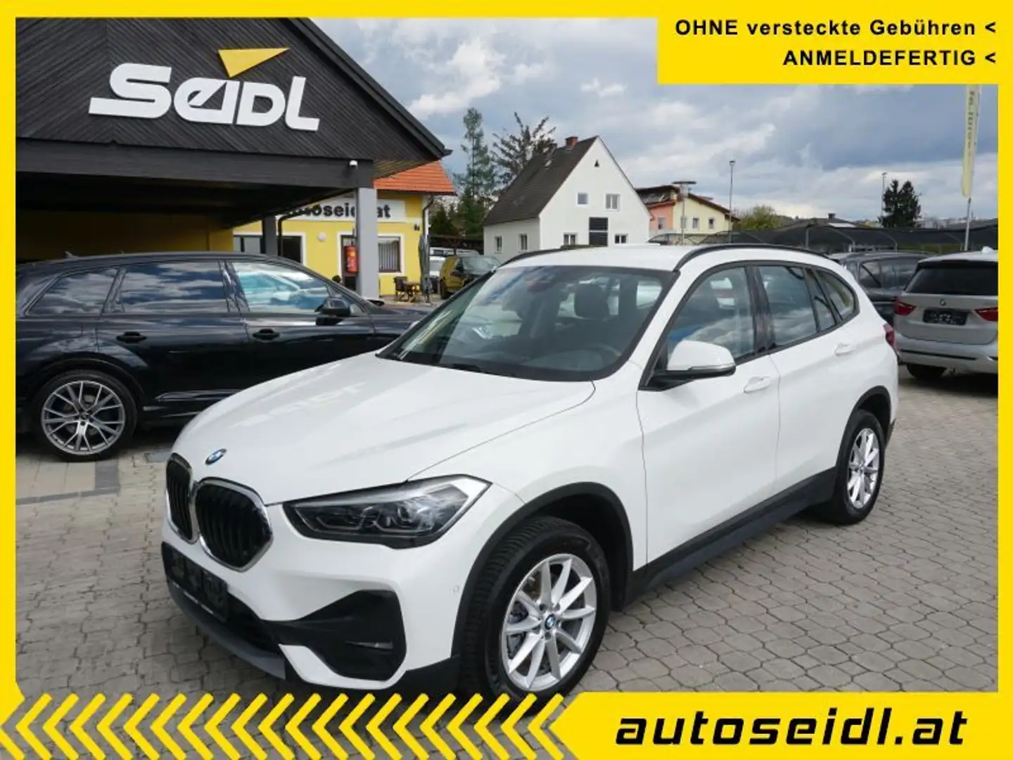 BMW X1 sDrive 18d Aut. *2022er+LED+NAVI* Weiß - 1