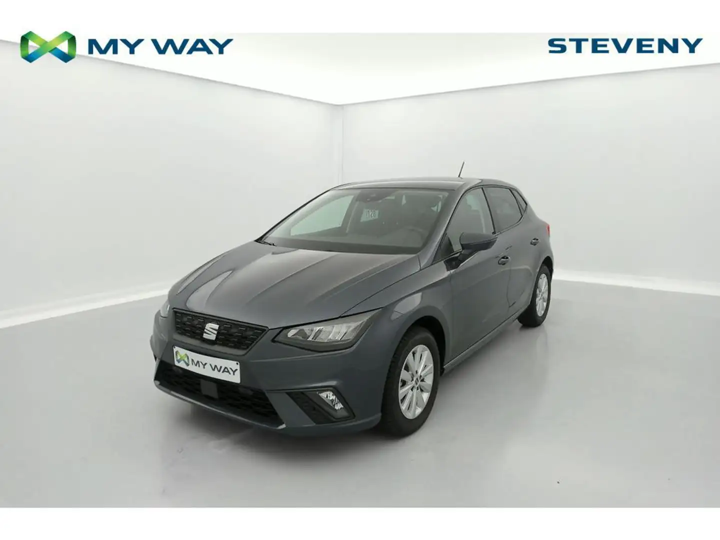 SEAT Ibiza Ibiza Move! Full Link 1.0 TSI 115pk (85kW) DSG 7v Grijs - 1