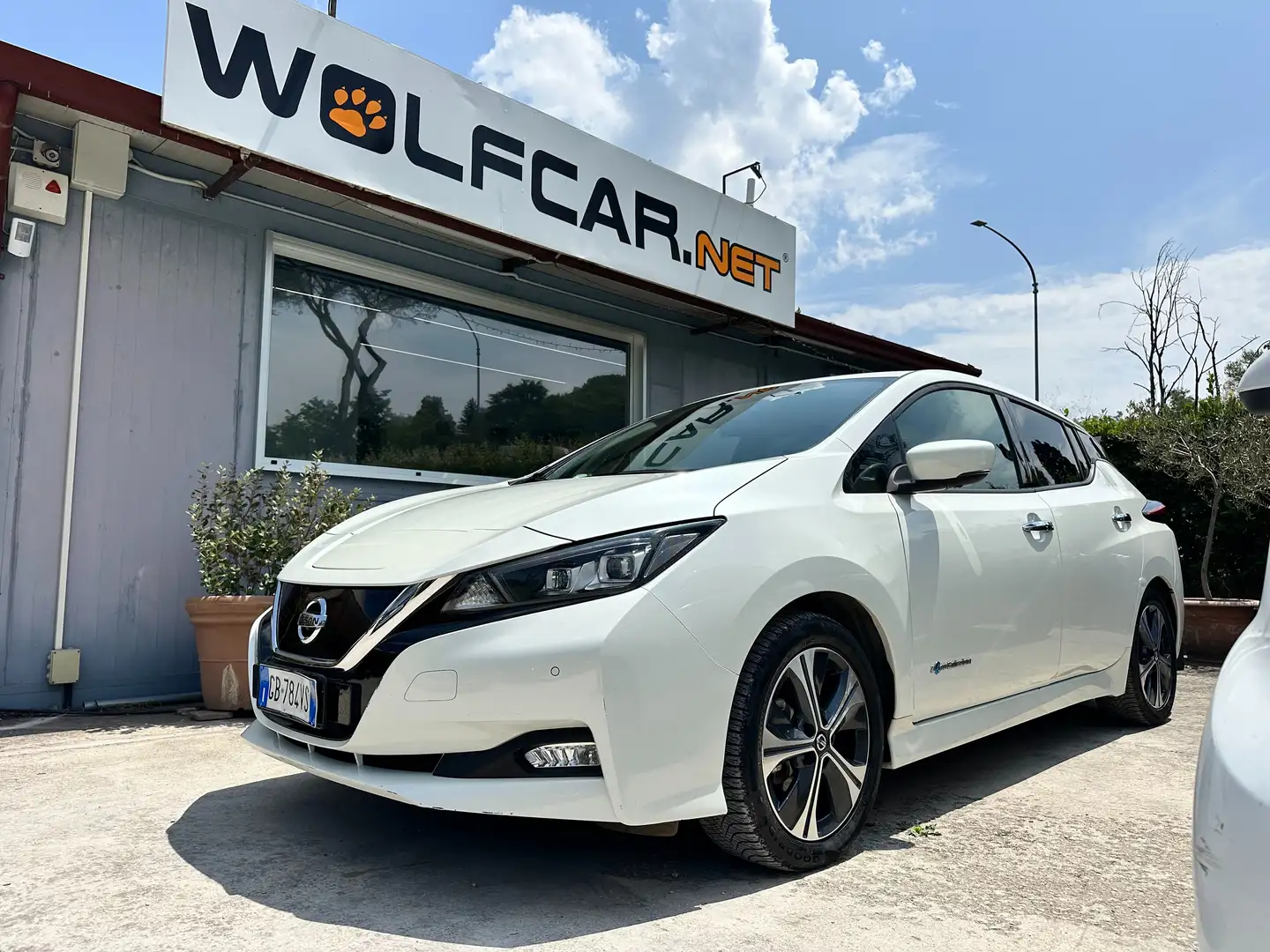 Nissan Leaf Leaf Acenta 40kWh 150cv my19 Weiß - 1