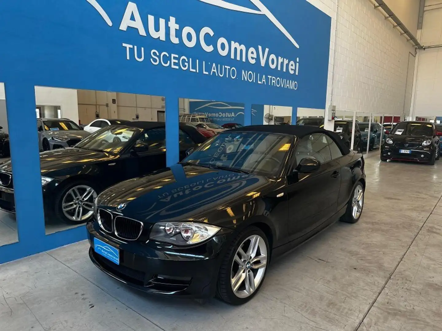 BMW 118 118d 2.0 143CV Cabrio Attiva Beige - 1