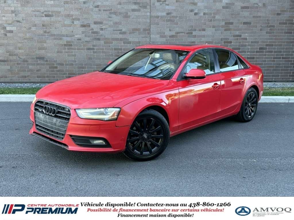 2013 Audi A4 4dr Sdn Auto quattro