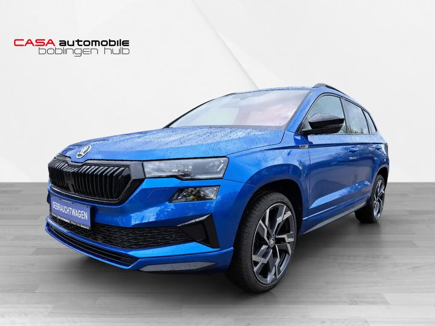 Skoda Karoq Sportline 1.5 TSI DSG Panodach Standheiz. Blau - 1