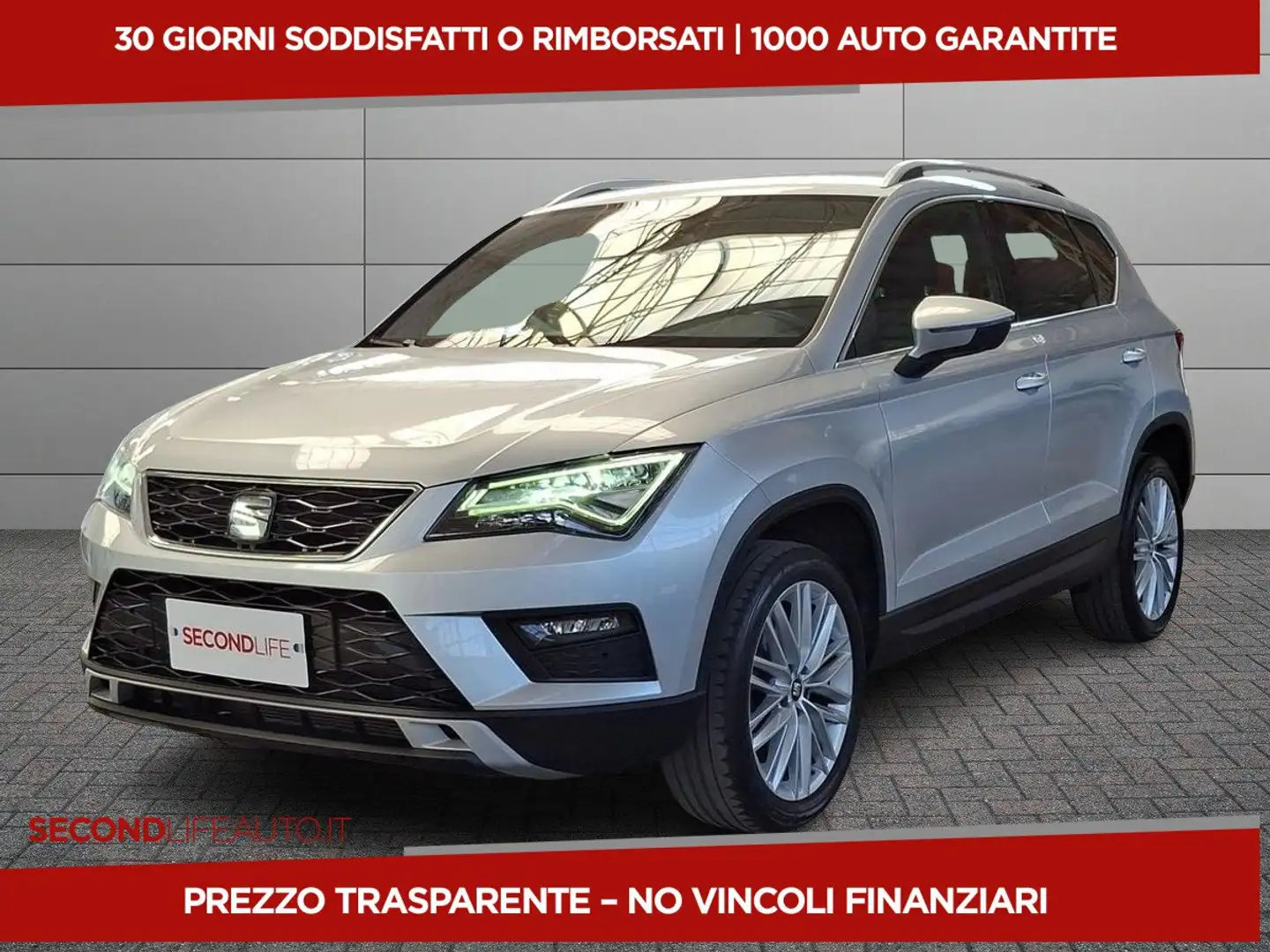 SEAT Ateca 1.6 tdi Xcellence Argento - 1