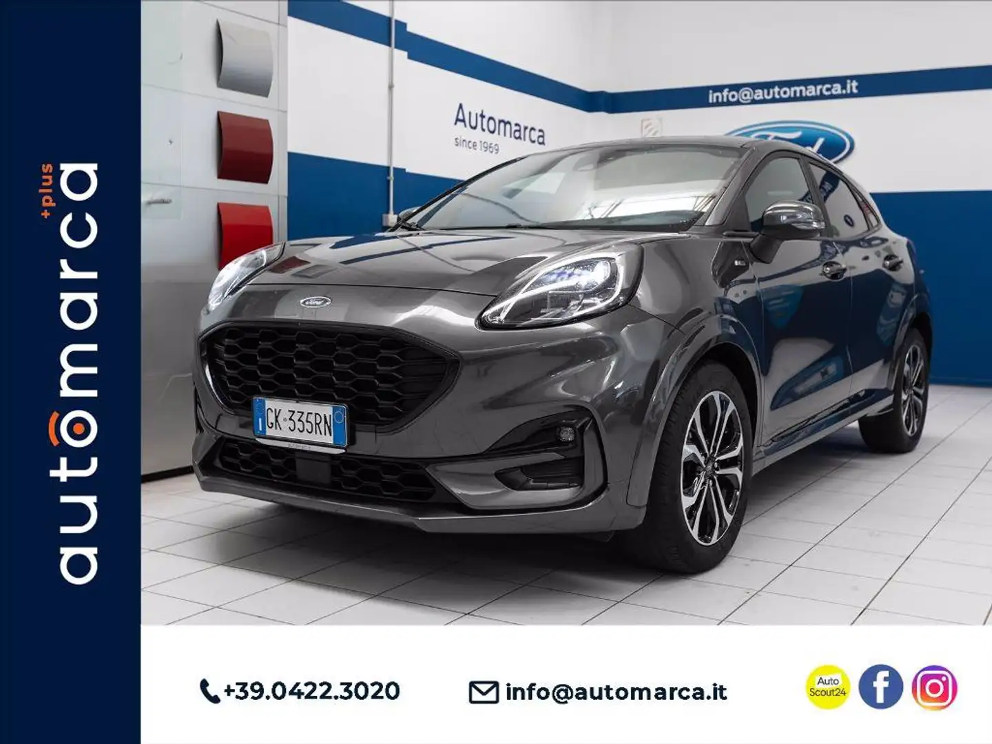 Ford Puma 1.0 ecoboost h ST-Line s&s 125cv Grau - 1