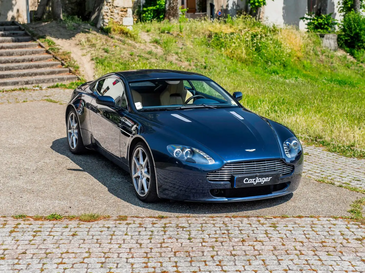 Aston Martin Vantage V8 Vantage 4.3 Bleu - 1