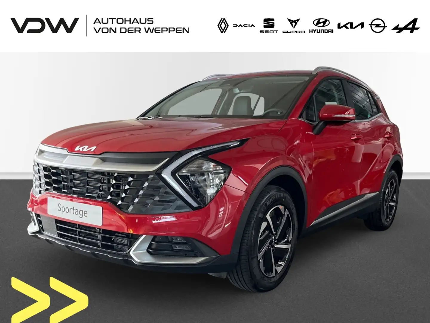 Kia Sportage Vision Hybrid 1.6T HEV 2WD VIS KOM Klima Navi Rouge - 1