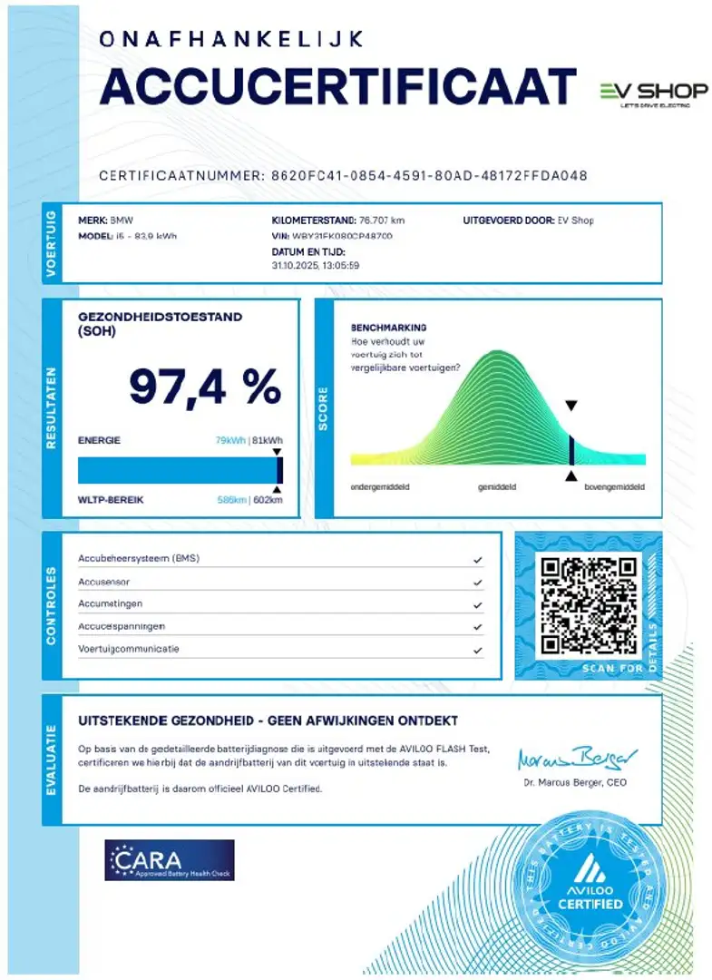 BMW i5 eDrive40 -Pano-H&K-360°-M Sport Pro - 97.4% SoH Gris - 2