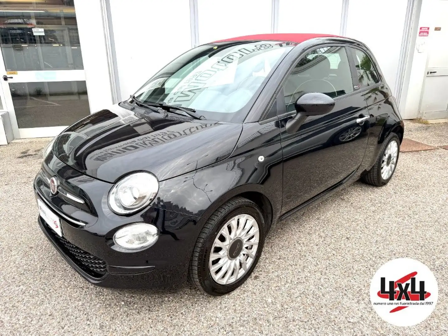 Fiat 500C 1.2 Dualogic Auto. Lounge *OFFERTA PROMO* Nero - 1