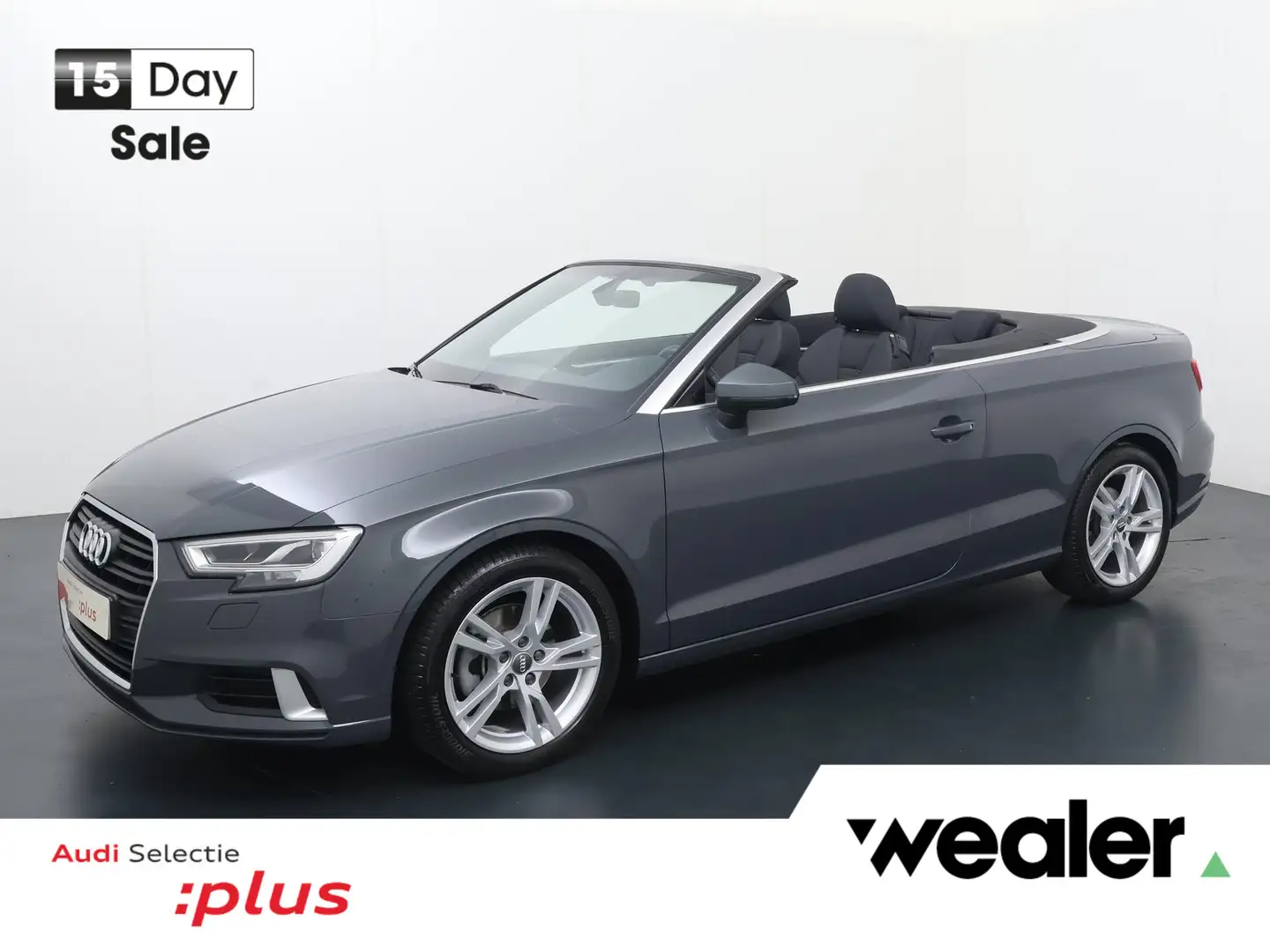Audi A3 Cabriolet 35 TFSI CoD Advance Sport Grijs - 1