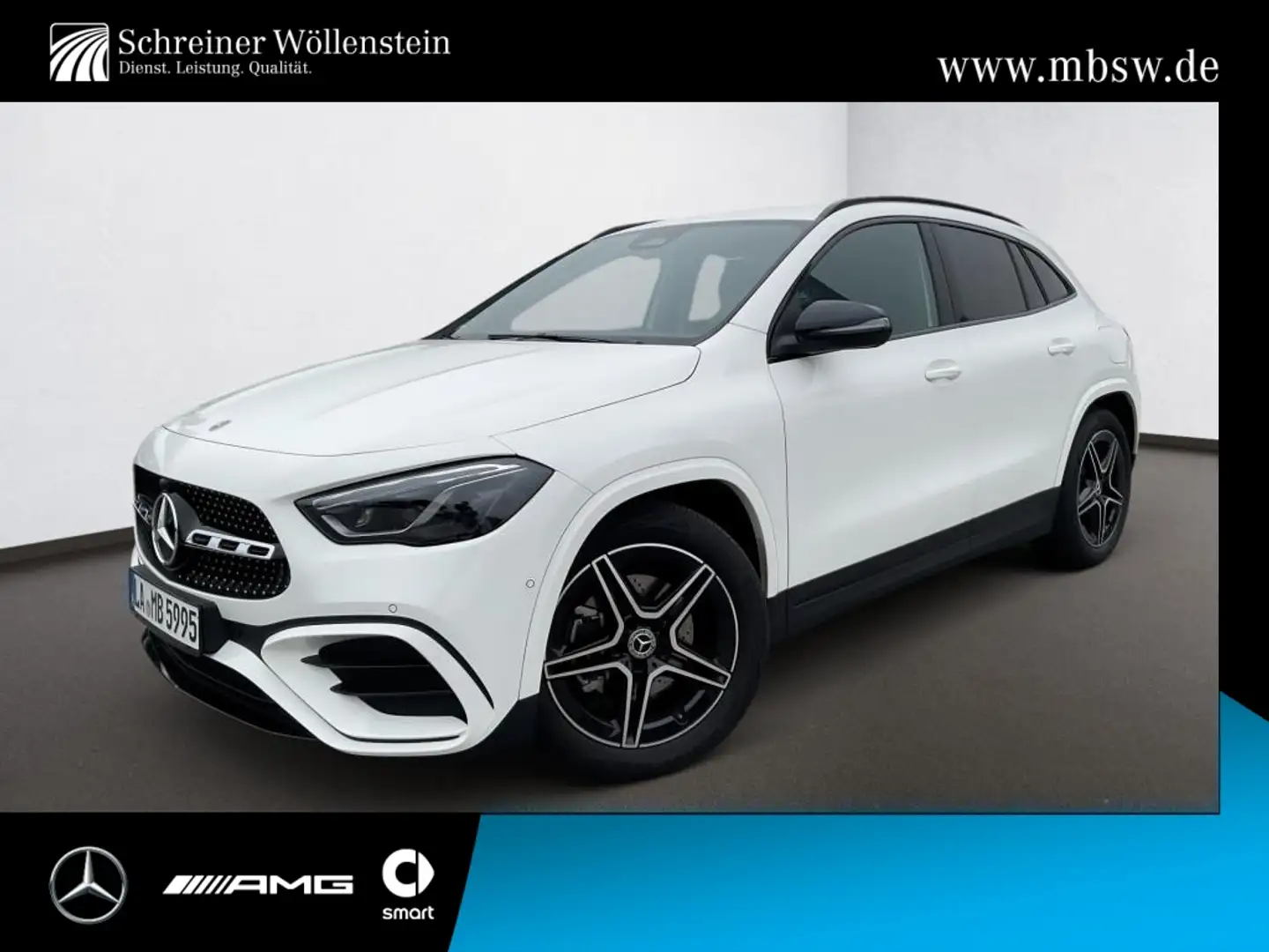 Mercedes-Benz GLA 200 AMG*Night*AHK*Multibeam*Totwin.*RüKamera Weiß - 1