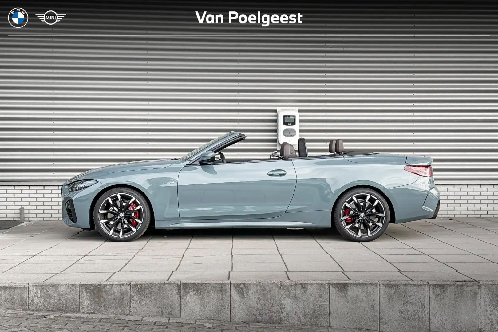 BMW 420 4 Serie Cabrio 420i Groen - 2