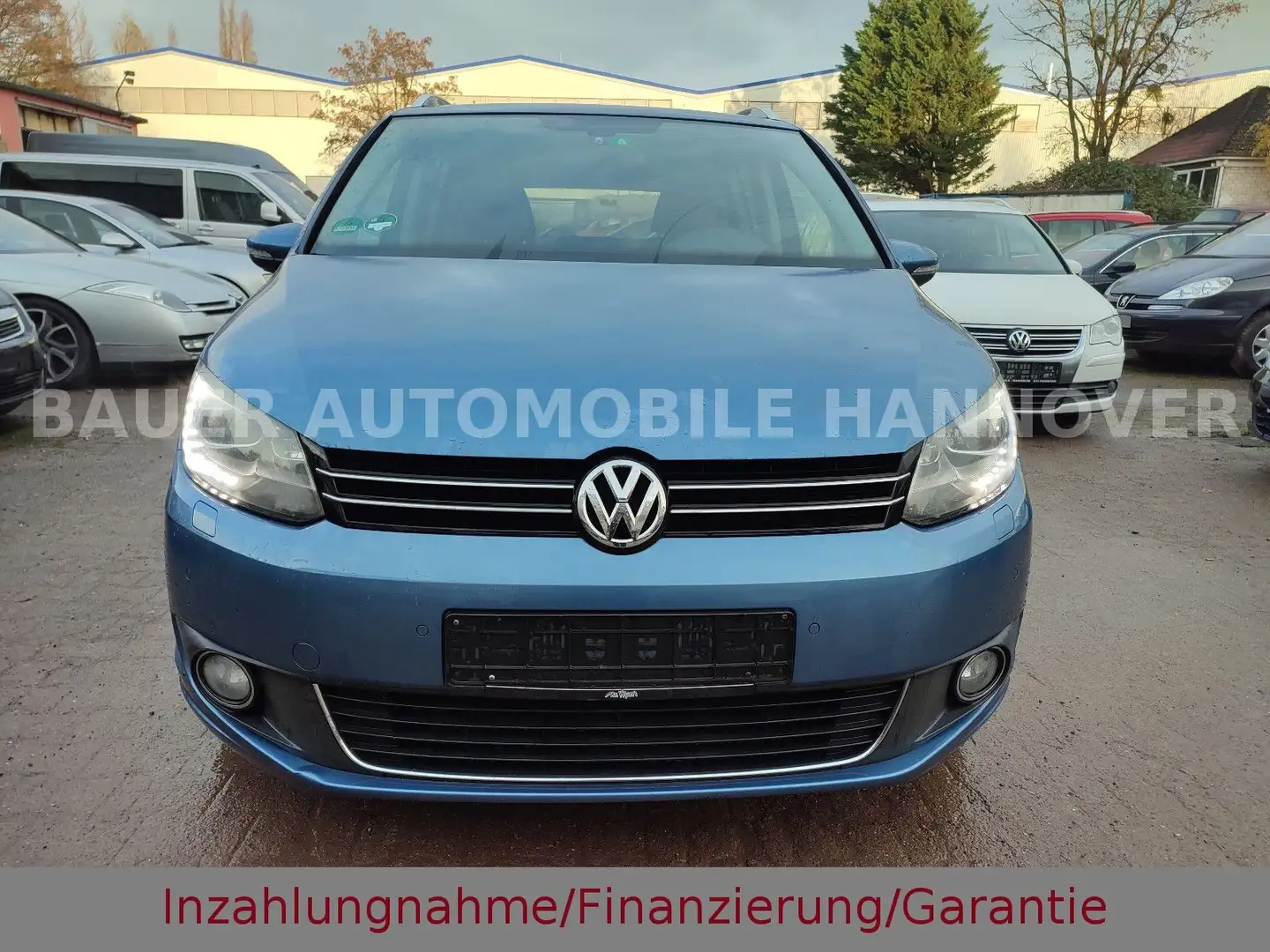 Volkswagen Touran Highline 1.4 TSi/Automatik DSG/TÜV 11.26 Bleu - 2