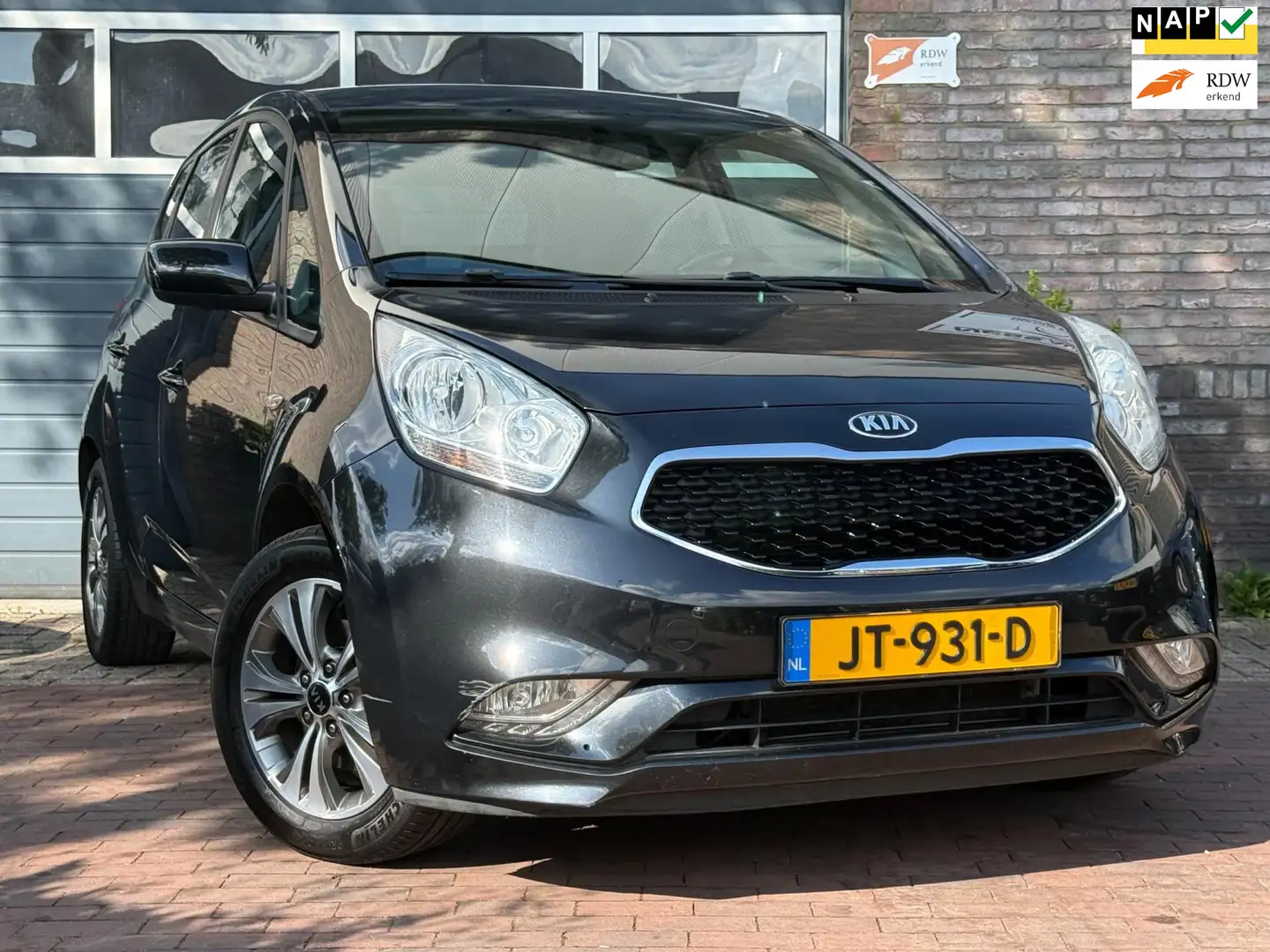 Kia Venga 1.4 CVVT DynamicPLusLine|Navi.|Climate Negro - 1